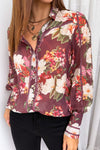Burgundy Floral