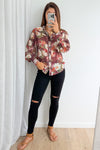 Burgundy Floral
