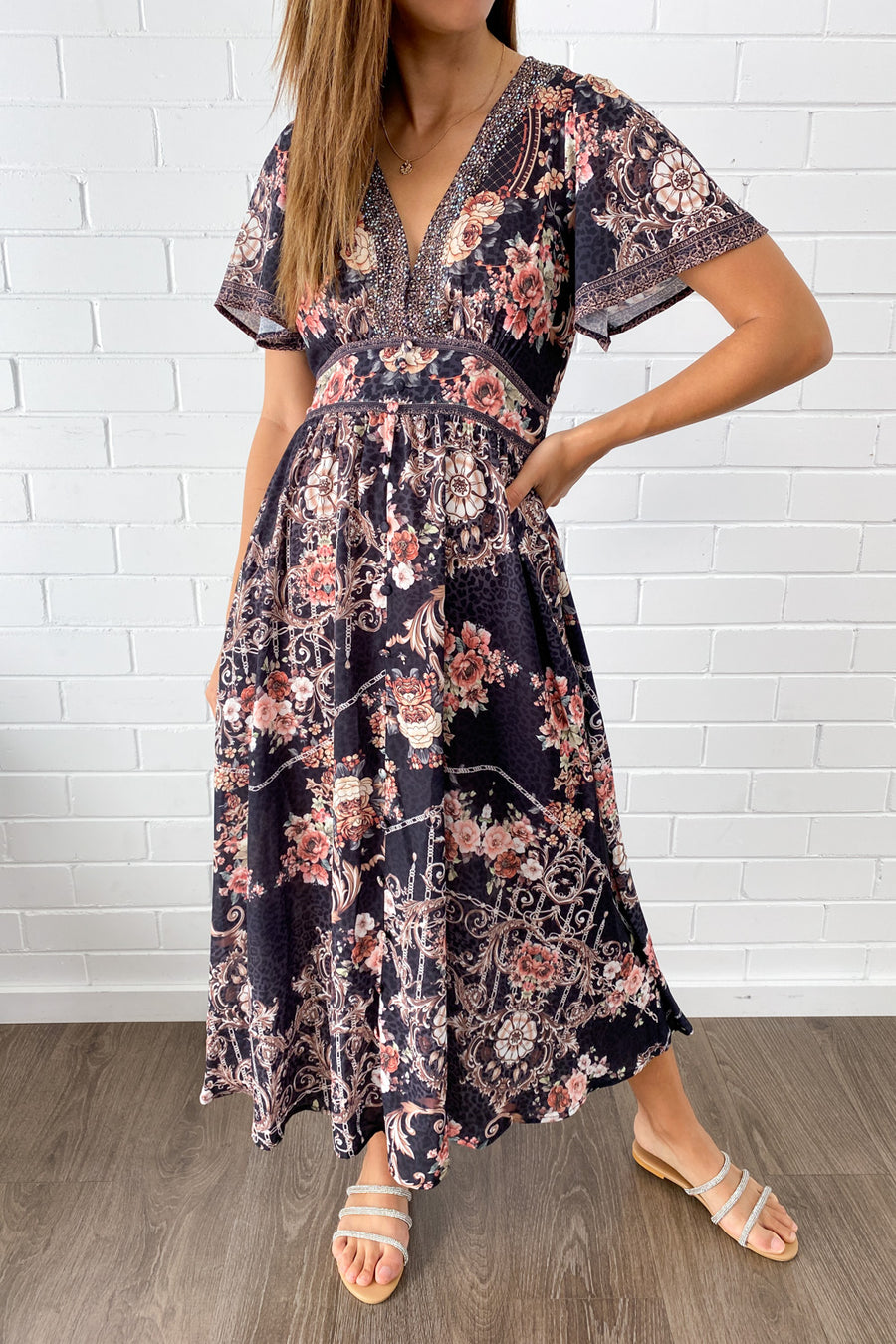 Black Floral