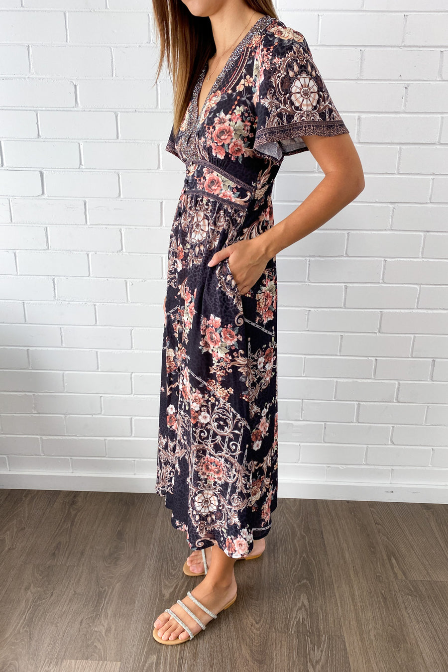 Black Floral