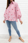 Berry Pink Stripe