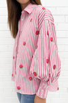 Berry Pink Stripe