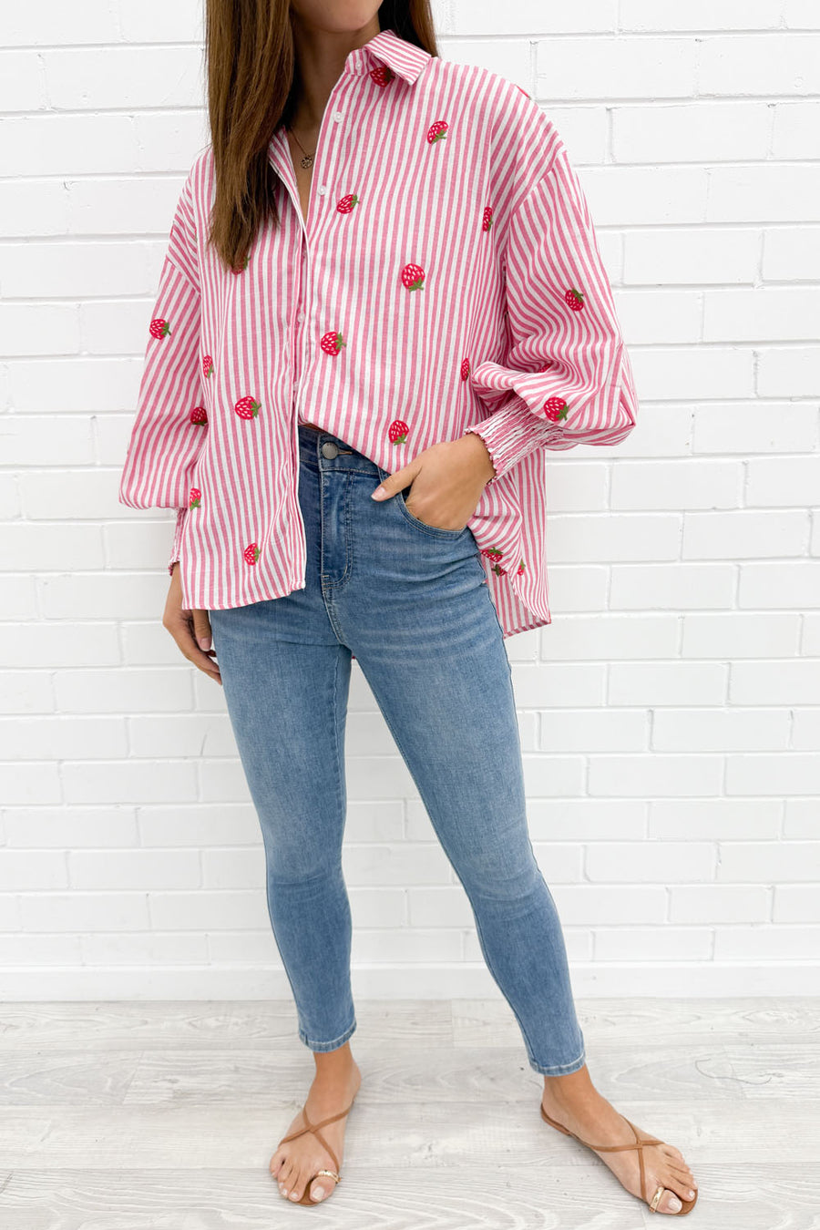 Berry Pink Stripe
