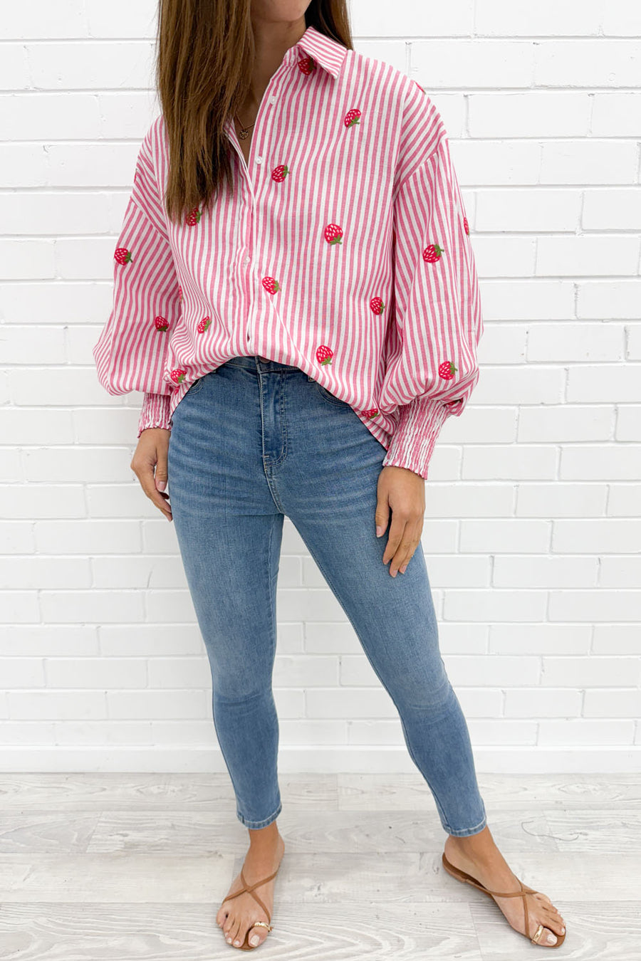 Berry Pink Stripe