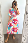 Hot Pink Multi Tropic
