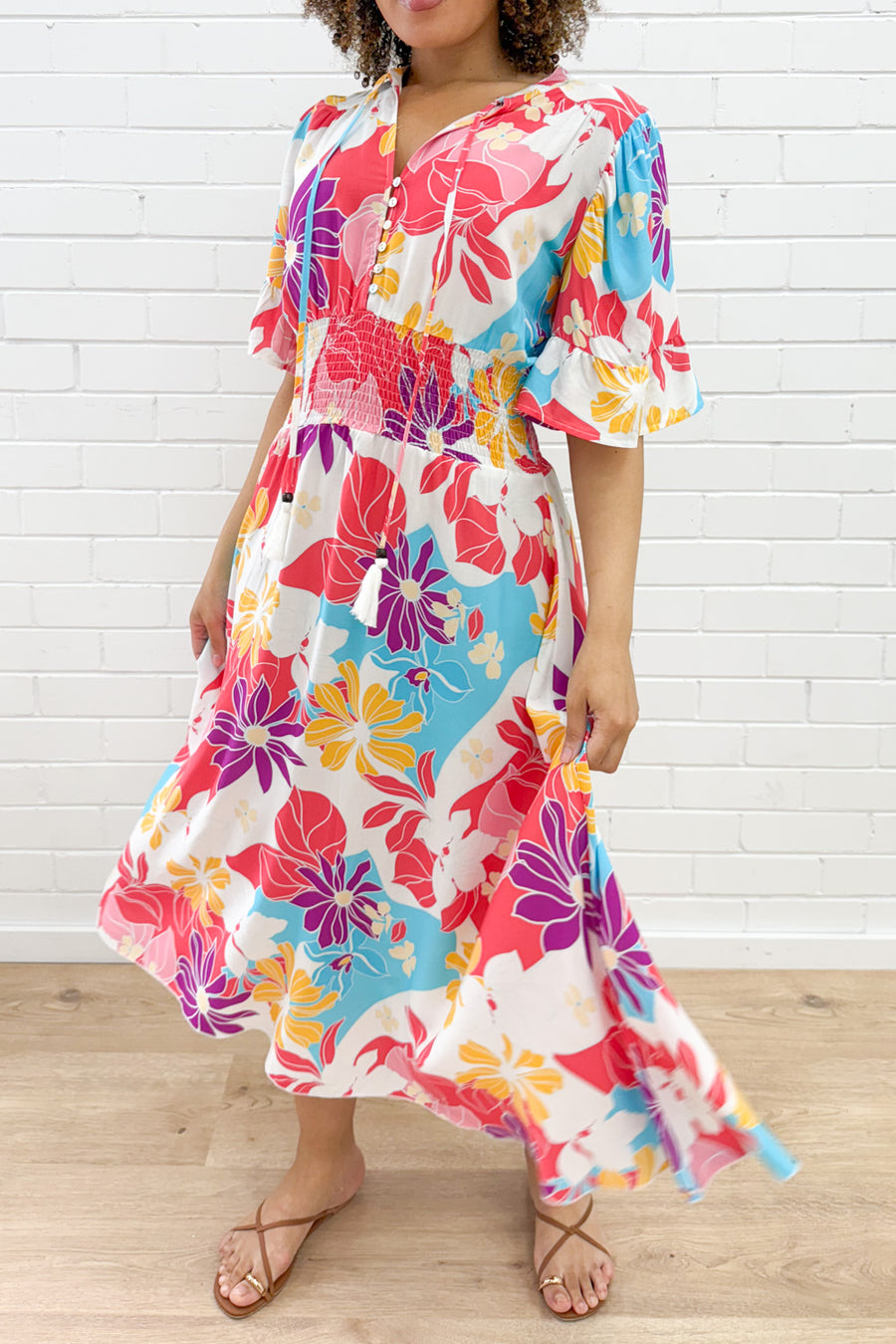 Hot Pink Multi Tropic