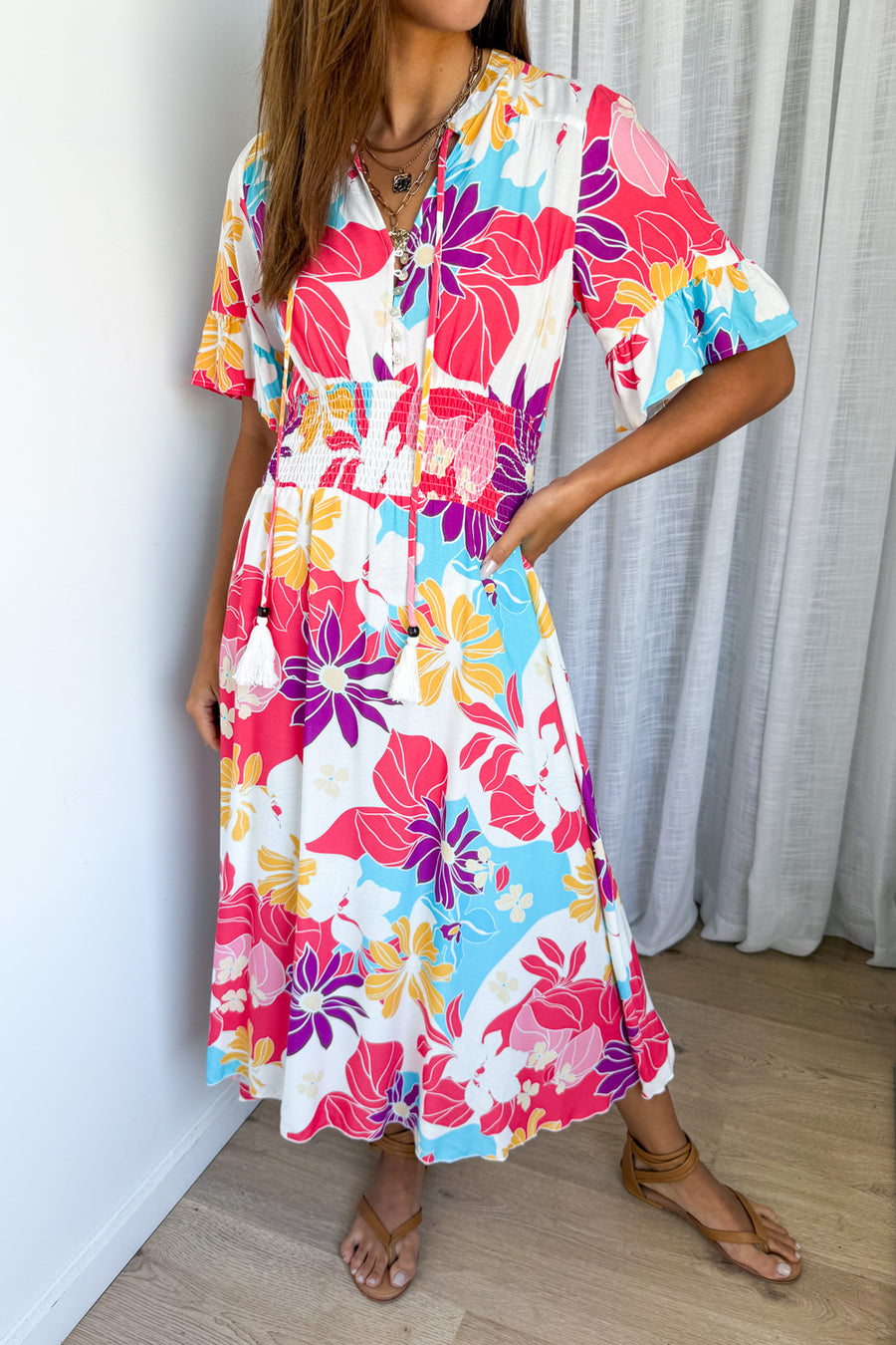 Hot Pink Multi Tropic