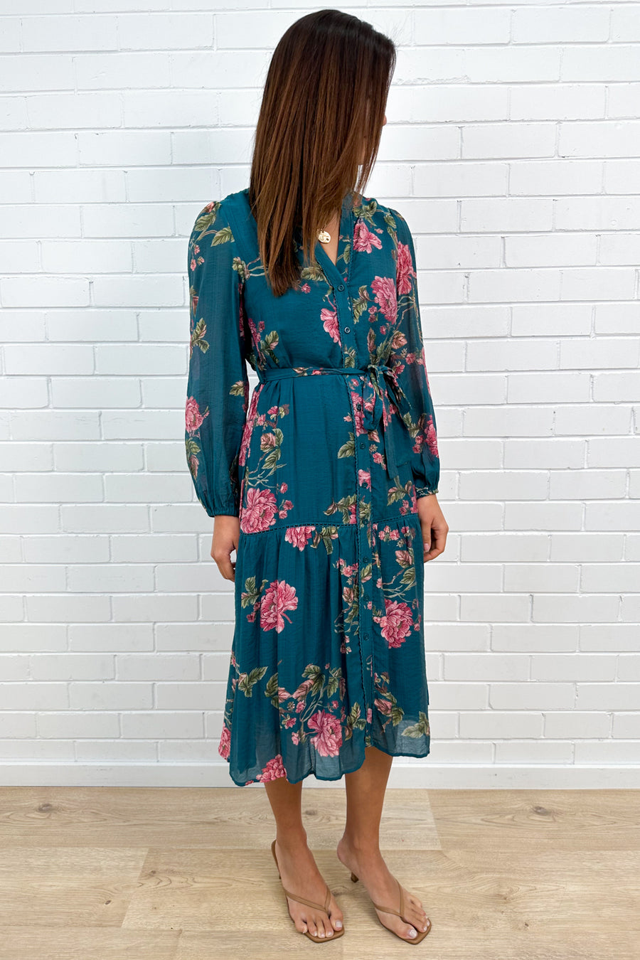 Teal Floral