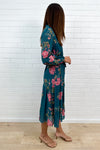 Teal Floral