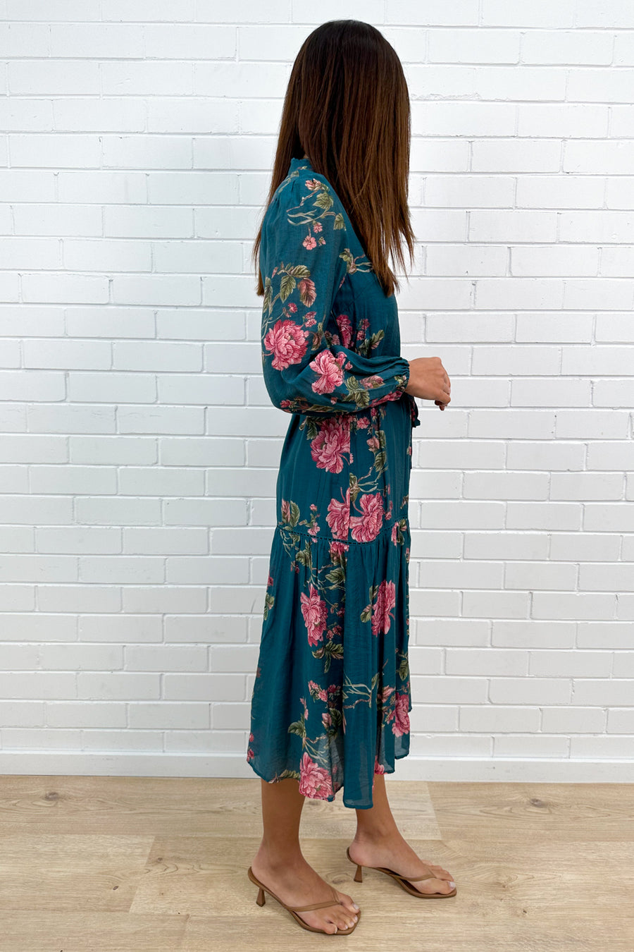 Teal Floral