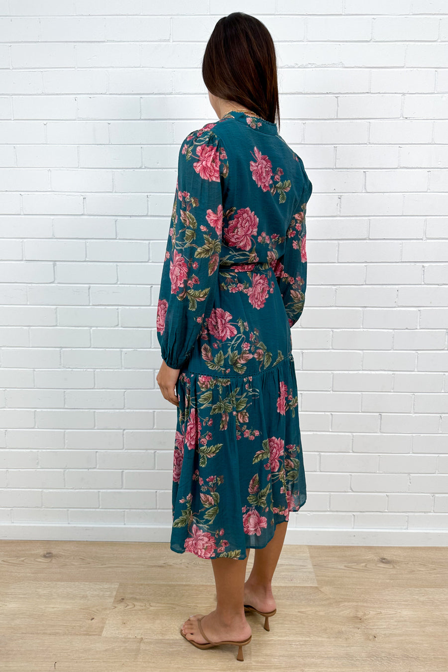 Teal Floral