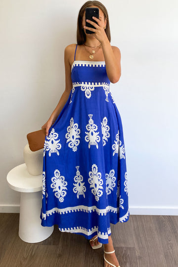 Blue Boho: tah