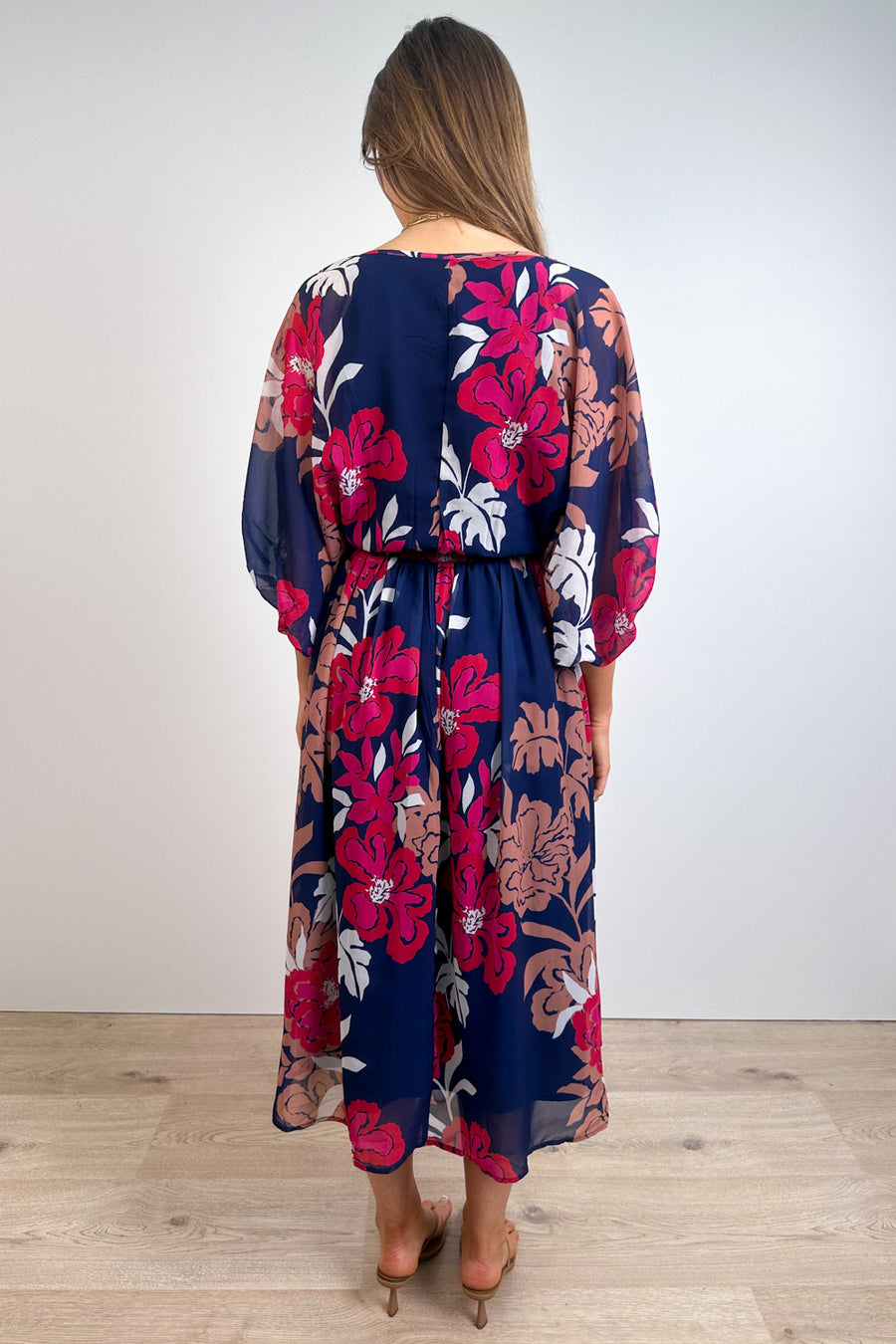 Navy Floral