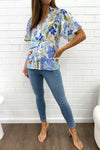 Blue Multi Floral