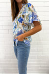 Blue Multi Floral