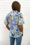 Blue Multi Floral