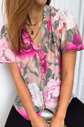 Peach Magenta Bloom: kym