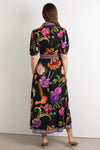 Black Pink Floral
