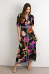 Black Pink Floral