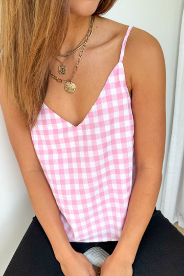 Pink Gingham: kym