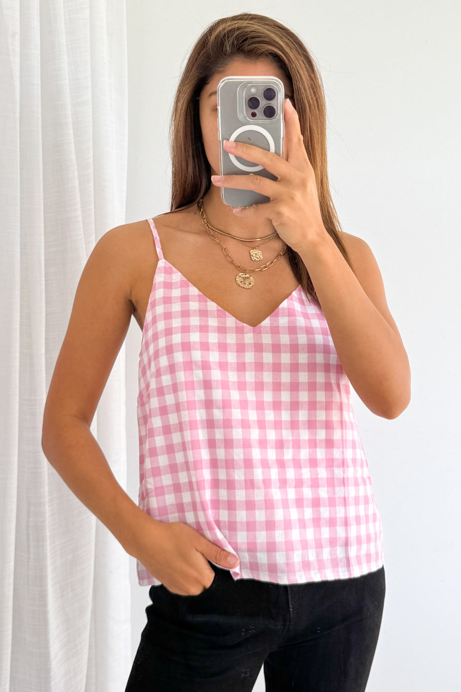 Pink Gingham