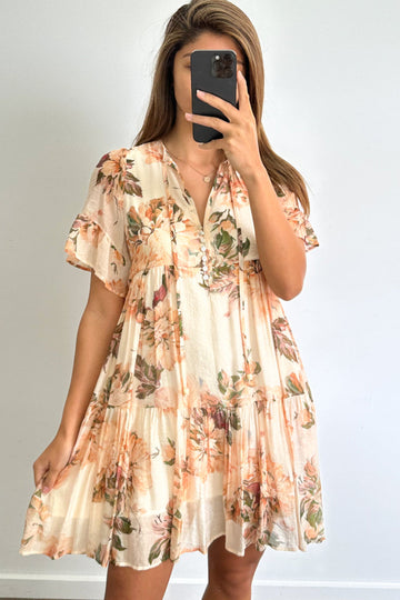Peach Floral: kym