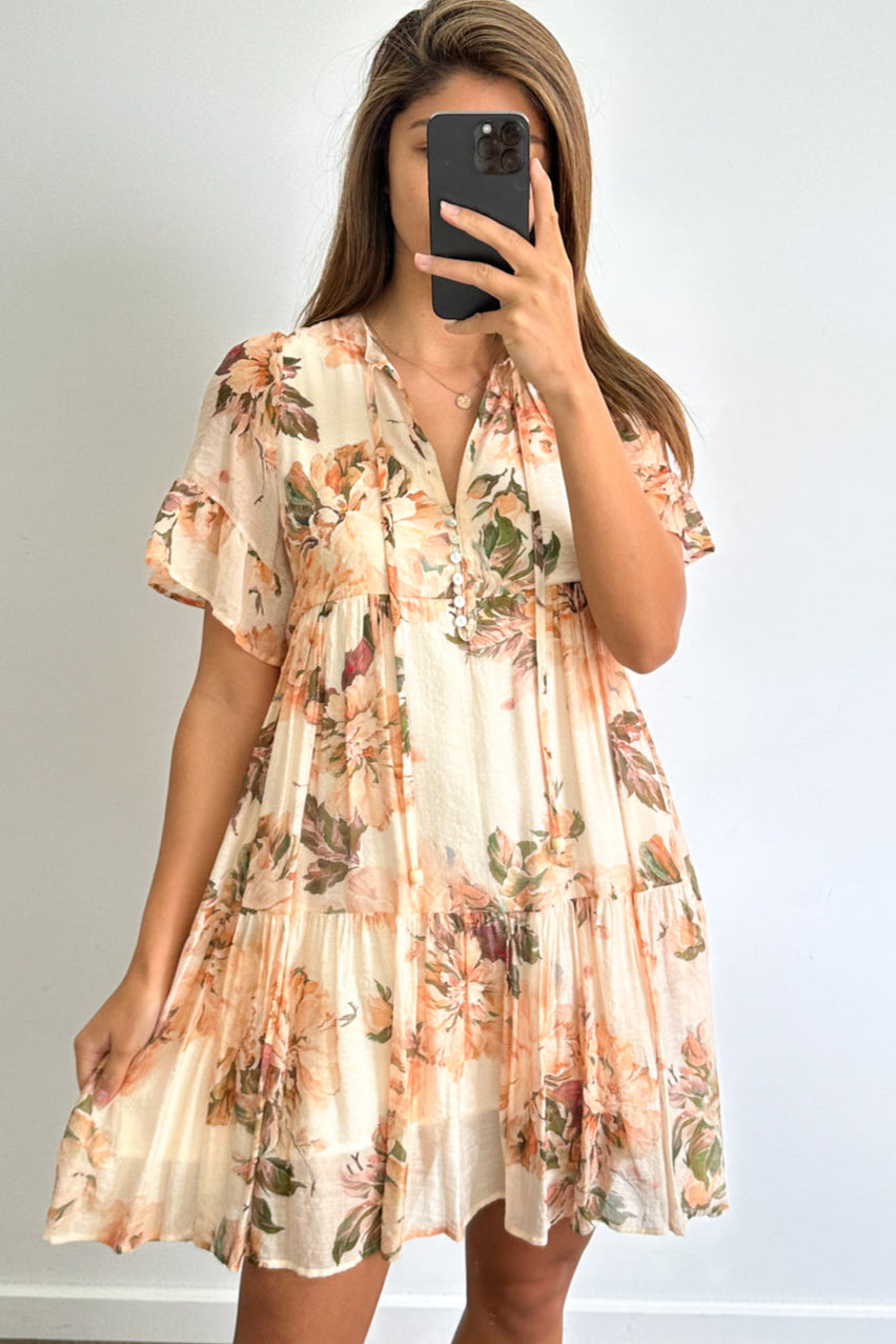 Peach Floral