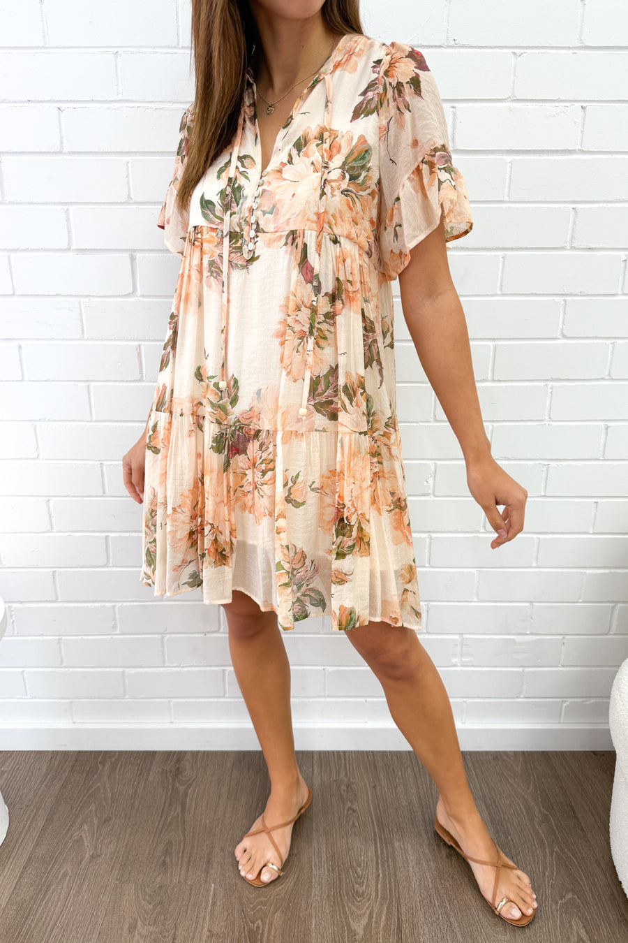 Peach Floral