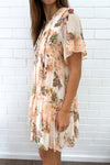 Peach Floral