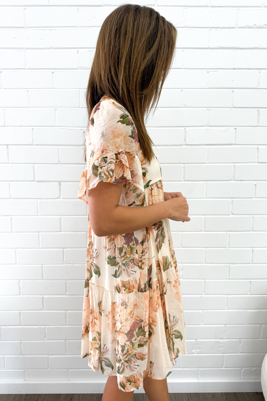 Peach Floral