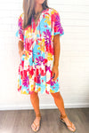 Hot Pink Multi Tropic