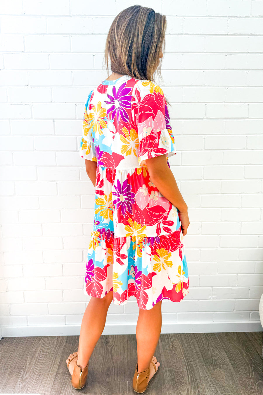 Hot Pink Multi Tropic