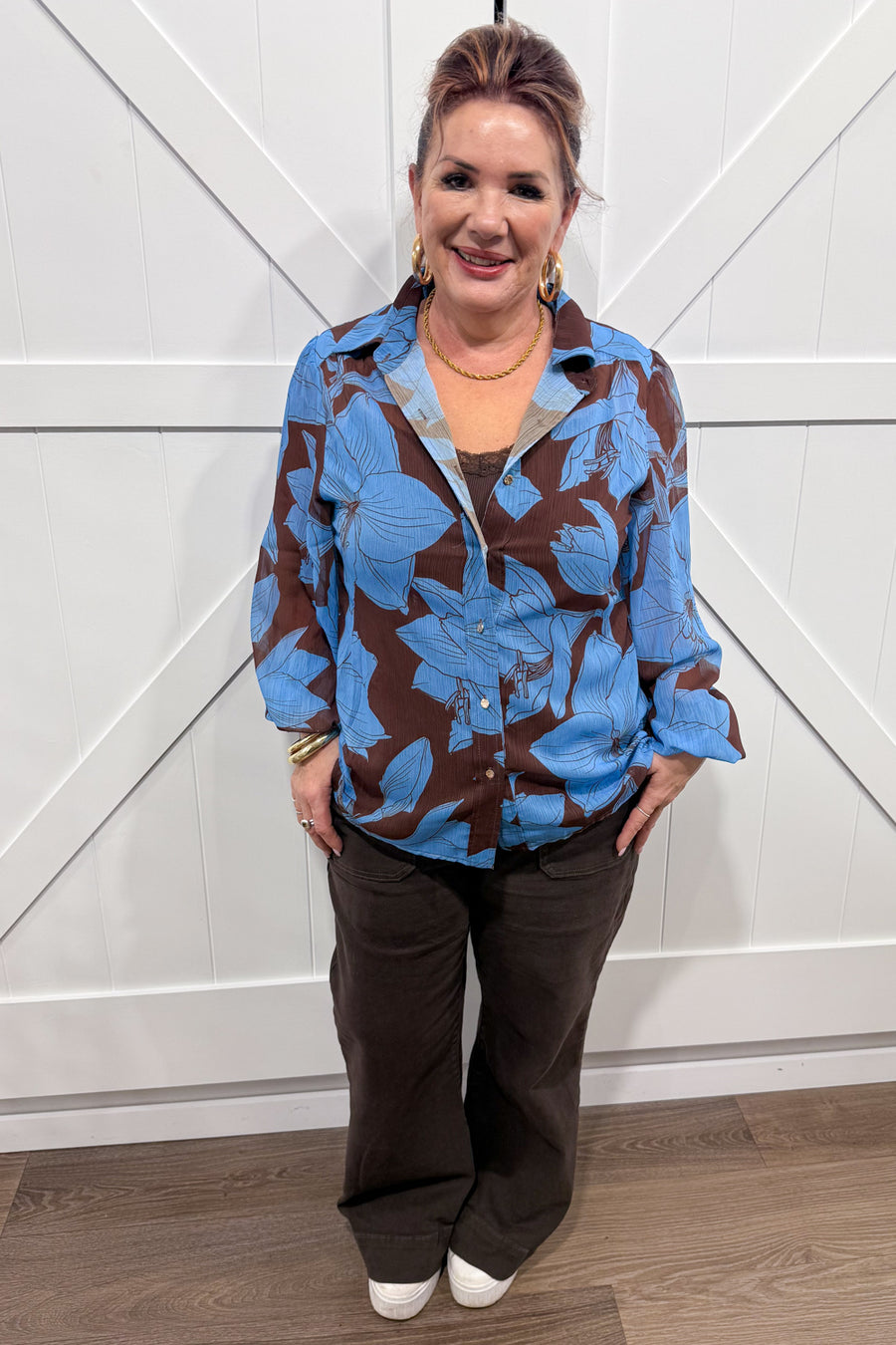 Blue Floral