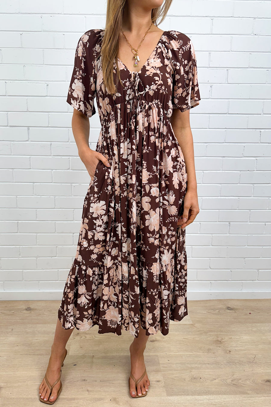 Chocolate Cream Floral