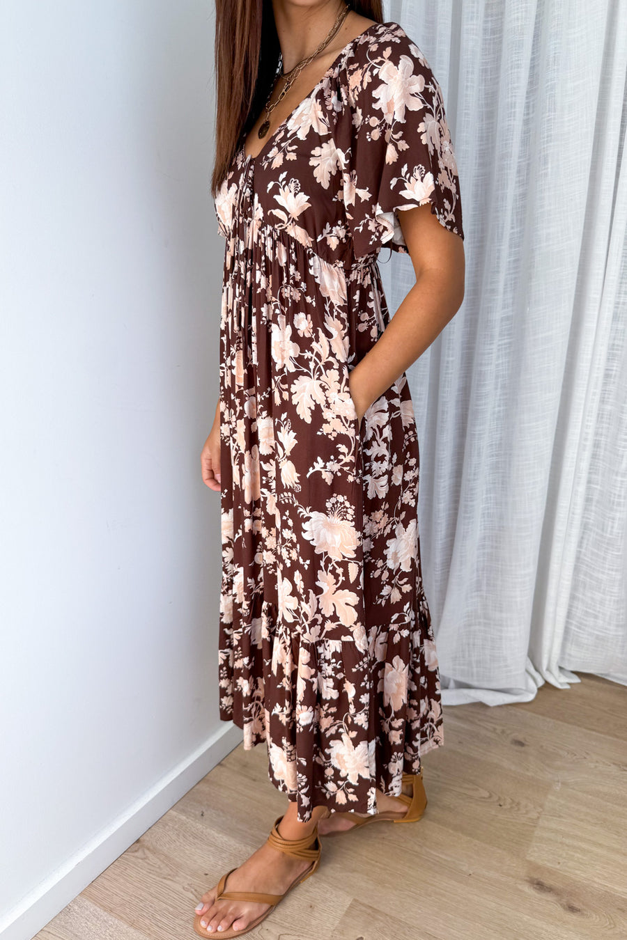 Chocolate Cream Floral