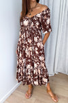 Chocolate Cream Floral