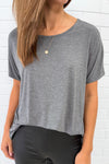 Dark Grey Marle