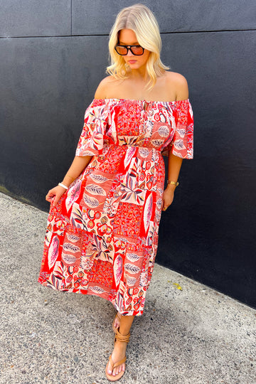 Red Multi Leaf: beth