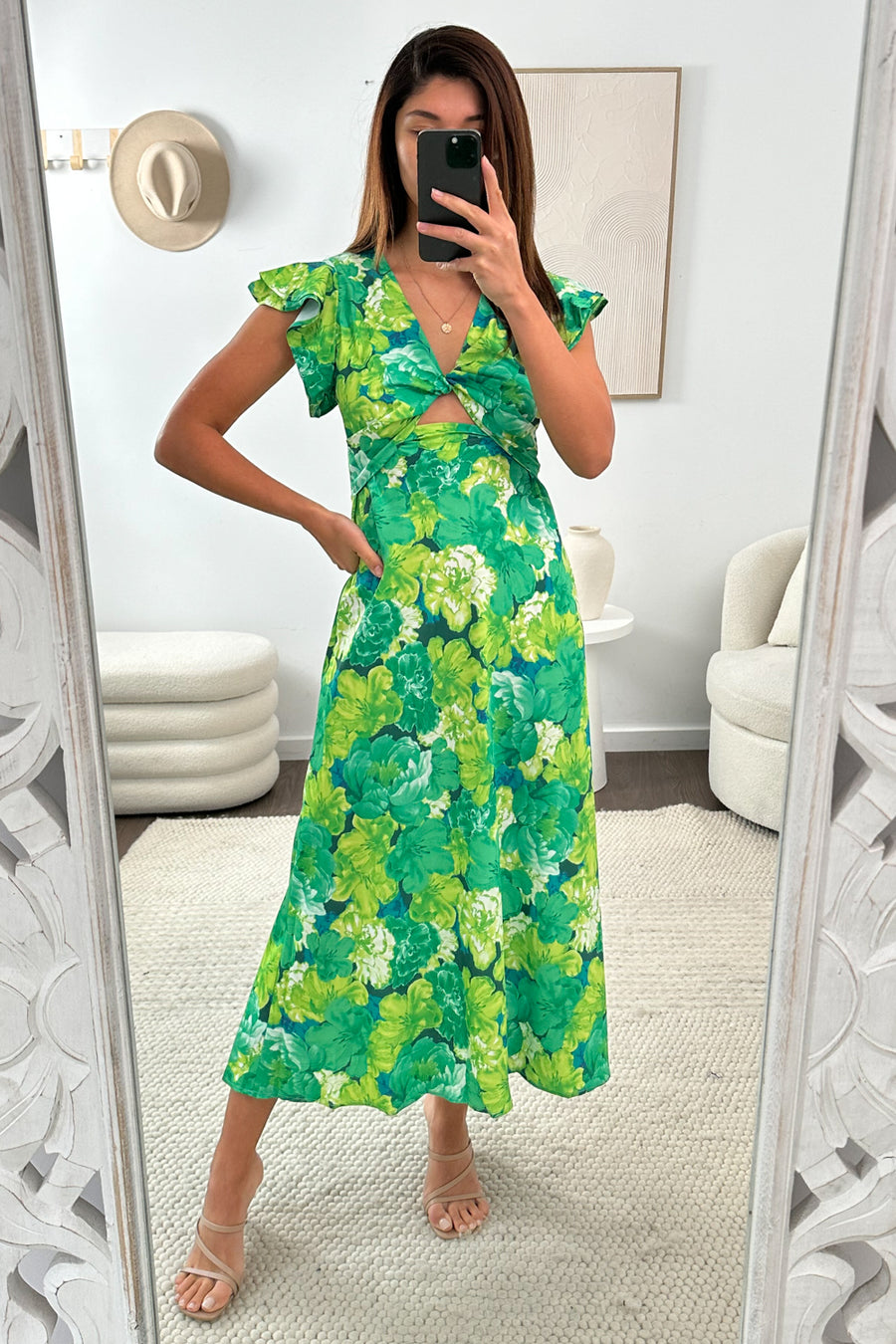 Green Floral