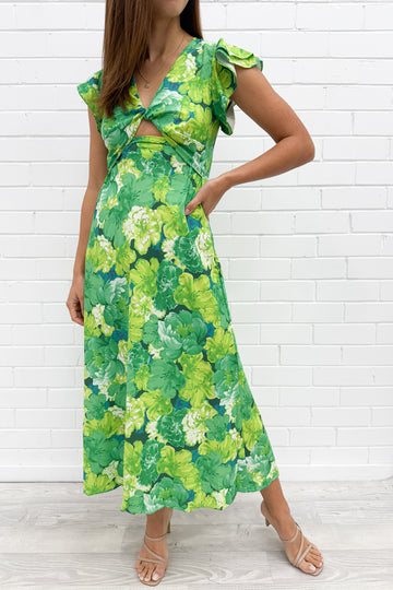 Green Floral: kym