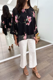 Black Floral