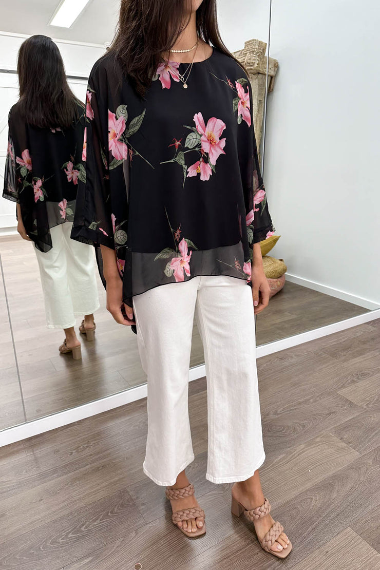 Black Floral