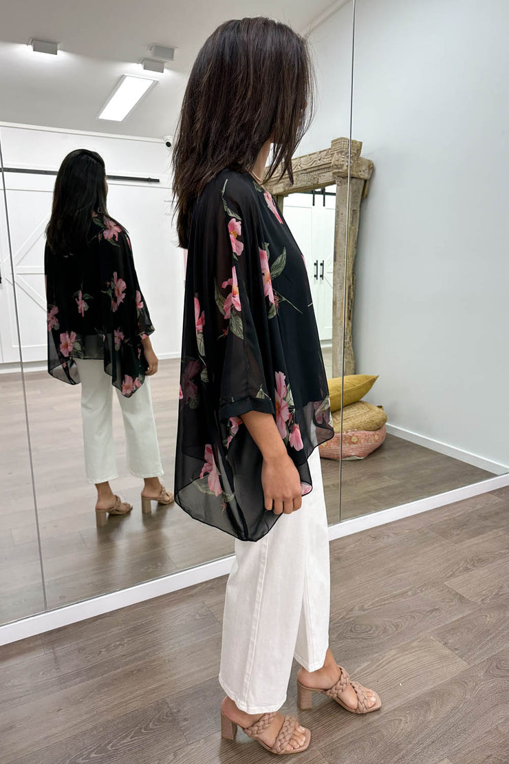 Black Floral