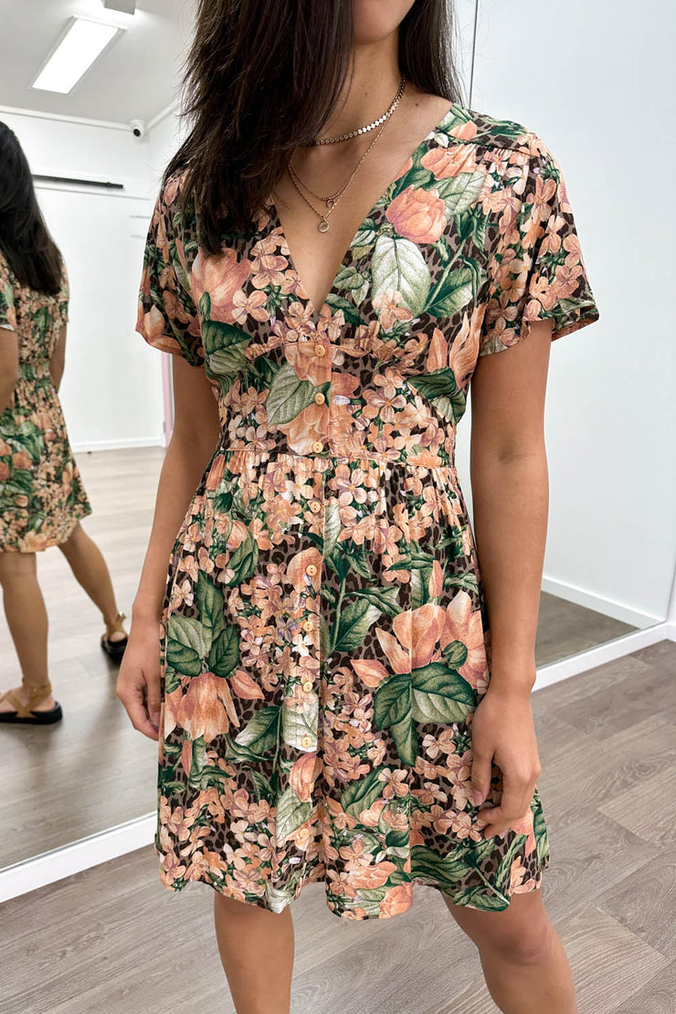 Peach Floral