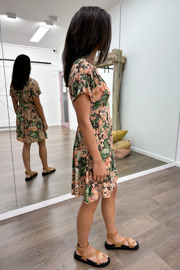 Peach Floral