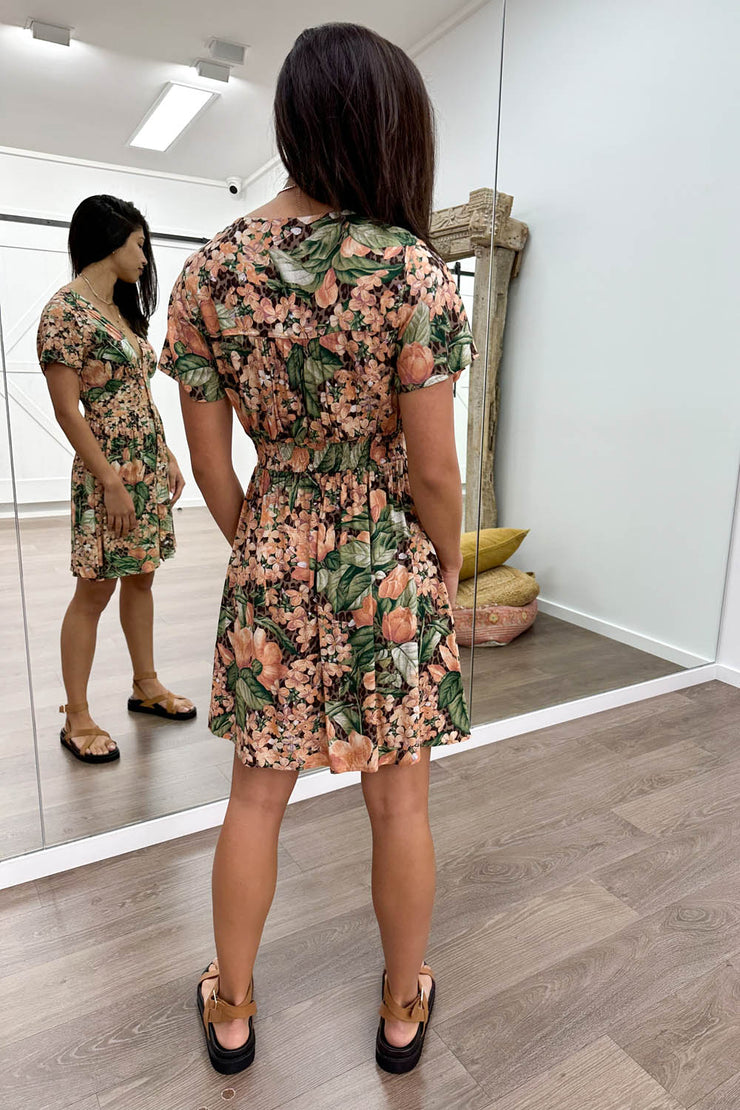 Peach Floral