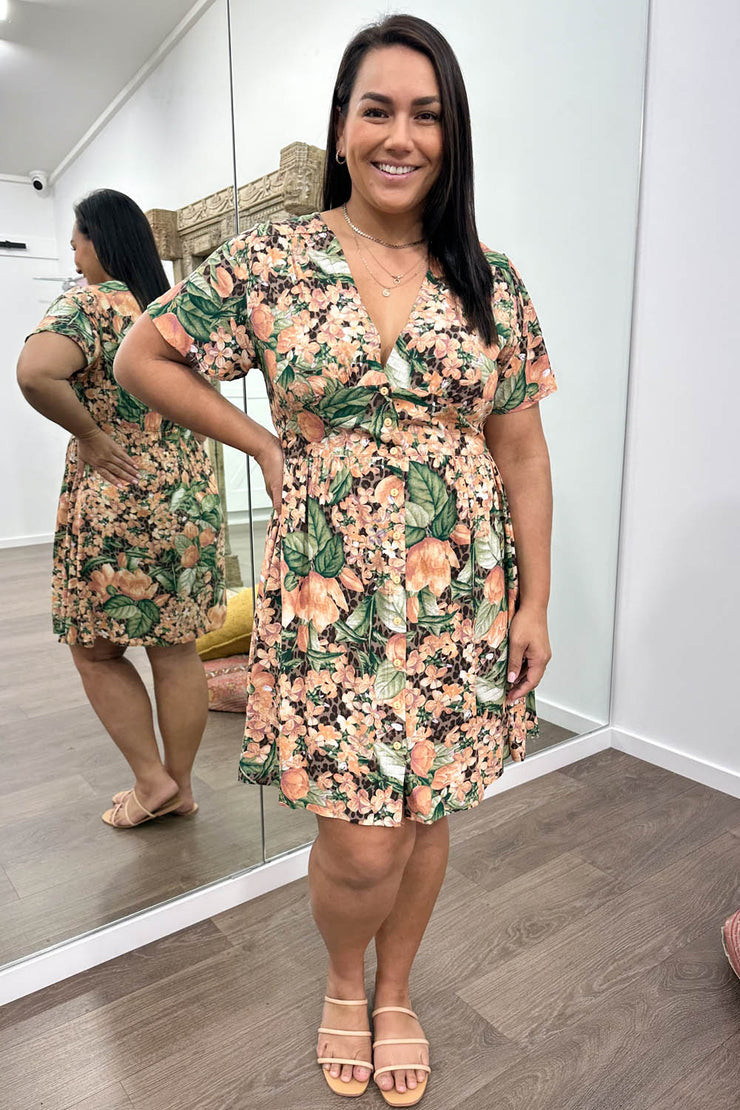 Peach Floral