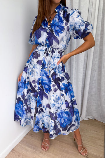 Blue Floral: kym