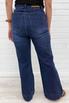 Dark denim