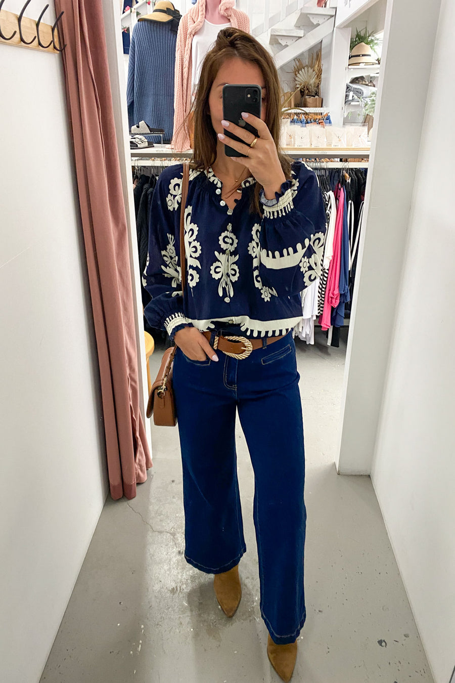Navy Boho